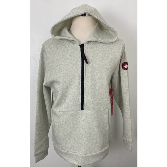 Canada Weathergear Other - NEW W/TAGS Canada Weathergear CWG 1/2 zip fleece pullover hoodie sweatshirt, M